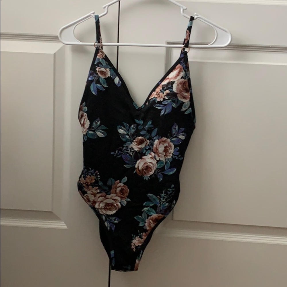 One piece Floral Swimsuit